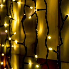 Home by Somogyi Sorolható fényfüggöny, 204LED, melegfehér, kültéri kültéri izzósor