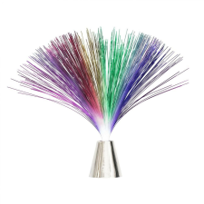 Home FOL 1 optikai szálas LED lámpa, 3 db LED, 26 cm szálak világítási kellék