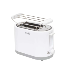  Home HG KP 22 2 szeletes kenyérpirító, 750W, cooltouch, 7 fokozat, fehér kád, zuhanykabin