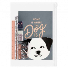 Home is where the Dog is jegyzetfüzet írószer kiegészítőkkel - 10 darabos szett füzet