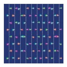 Home iSparkle RGB LED fényfüggöny (LEDS120CV) karácsonyfa izzósor