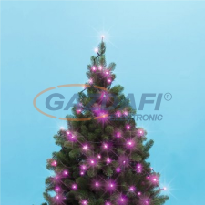 Home KII 50/BL LED-es fényfüzér, 4 m, rózsaszín. állófényű világítás