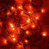 Home KII 50/R LED-es fényfüzér, 4 m, piros, állófényű