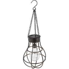 Home&Styling ProGarden fém napelemes villanykörte 10 LED-del (K-512000570) kültéri világítás