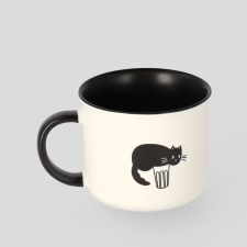 HOME & YOU bögre 250ml, cica a pohárban bögrék, csészék