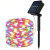 HomeandMode 100 micro LED-es  napelemes  dekor fényfüzér, színes, 7m