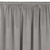 HOMEDE Sötétítő függöny VILA szín szürke stílus klasszikus bújtató 5 cm bársony 135x175 HOMEDE