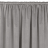 HOMEDE Sötétítő függöny VILA szín szürke stílus klasszikus bújtató 5 cm bársony 200x300 HOMEDE
