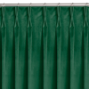 HOMEDE Sötétítő függöny VILA szín üvegzöld stílus klasszikus flex 7,5 cm kettős átfedéssel bársony 400x245 HOMEDE