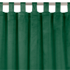 HOMEDE Sötétítő függöny VILA szín üvegzöld stílus klasszikus pántok 10 cm bársony 400x270 HOMEDE