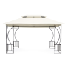 Homelux Kerti pavilon 3x4 m bézs