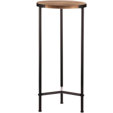 HOMEPRO Virágtartó, fémkeret és fenyőfa bútor