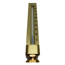  Hőmérő 0-160°C 60mm ipari 1/2" hűtés, fűtés szerelvény