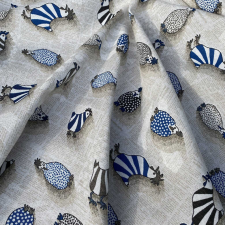 HomeTextiles PIPIK, csíkos, pöttyös tyúkmintás loneta lakástextil méteráru