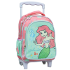 Homyl Disney Hercegnők Ariel gurulós ovis hátizsák, táska 30 cm