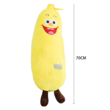 Homyl Hosszú plüss banán, 70 cm, mosolygó plüssfigura