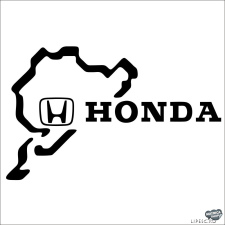 Honda matrica Nürburgring matrica