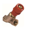 HONEYWELL 3/8˝ Kombi-3-plus PIROS strangszabályozó és elzáró szelep (V5000Y0010)