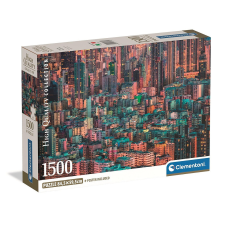  Hong Kong Hive 1500 db-os Compact puzzle Clementoni puzzle, kirakós