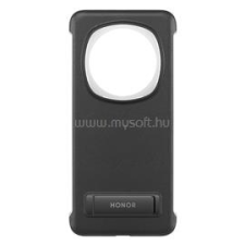 Honor Magic 6 Pro PU Bracket Case tok (fekete) (5199AARH) tok és táska