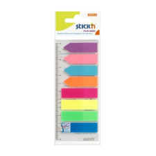 HOPAX Öntapadó oldaljelölő STICK`IN neon színek 4x45x12 mm + nyilak 4x42x12 mm jegyzettömb