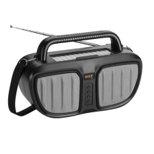  Hordozható Bluetooth hangszóró – napelemes töltéssel és beépített rádióval HF-F35 hordozható hangszóró