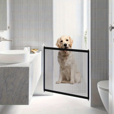  Hordozható hálós kisállat ajtó kutyaajtó