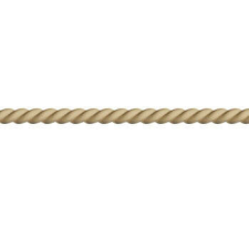 Hőre lágyuló fa díszítőelem - sűrűn csavart csík 1,1*100cm 35352 dekorációs kellék