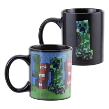 Hőre változó MINECRAFT Creeper bögre babaétkészlet