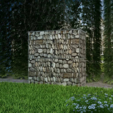  Horganyzott acél gabion kosár 100 x 50 x 100 cm kerti dekoráció