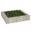  Horganyzott acél gabion magaságyás 100 x 100 x 20 cm
