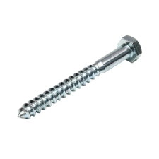  Horganyzott acél hatlapfejű facsavar (állványcsavar) 12x160 mm DIN 571 barkácsolás, csiszolás, rögzítés