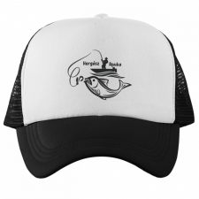 Horgász Apuka - Trucker Hálós Baseball Sapka férfi sapka