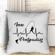 Horgász párna - Pontyvadász párna lakástextília