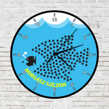  Horgász szezon falióra - Halak, Horgász szezon falióra - Halak falióra