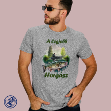  Horgászat - A legjobb horgász férfi póló ajándéktárgy