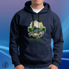  Horgászat - A legjobb horgász Unisex Kapucnis pulóver ajándéktárgy