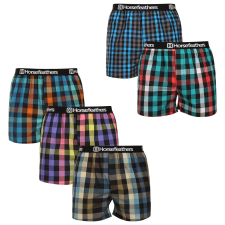HORSEFEATHERS 5PACK férfi rövidnadrágHorsefeathers Agyagcsomag 1 (AM284A) XXL férfi alsó