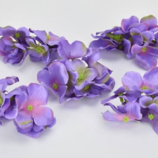Hortenzia fej 5cm lila dekorációs kellék