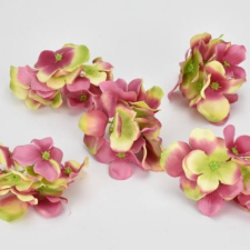 Hortenzia fej 5cm magenta dekorációs kellék