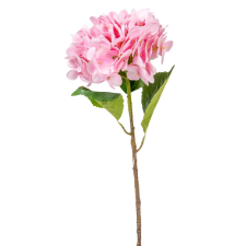  Hortenzia szálas gumi pink 55cm dekorációs kellék