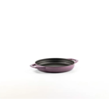 Hósse zománcozott öntöttvas duplafüles serpenyő 22cm, levendula (HOS-KIEG-028) edény