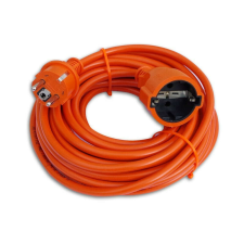  Hosszabbító H05VV-F 3G1,5 mm2 20m, narancs hosszabbító, elosztó