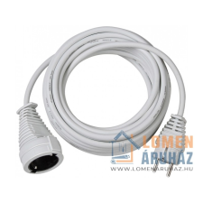  Hosszabbító kábel 5m fehér 3G1,5 hosszabbító, elosztó