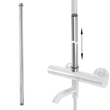 Hosszabbító kád-zuhany szetthez CHROM 60cm csaptelep
