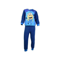  Hosszú pizsama Minions hq7271, sötétkék színű, 3 év