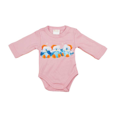  Hosszú ujjú baba body bébi pingvin mintával kombidressz, body