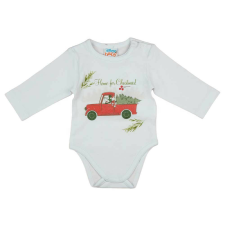 Hosszú ujjú baba body karácsonyi Mickey egér mintával kombidressz, body