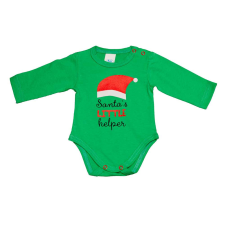  Hosszú ujjú baba body karácsonyi mintával kombidressz, body