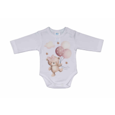 Hosszú ujjú baba body Macis mintával kombidressz, body